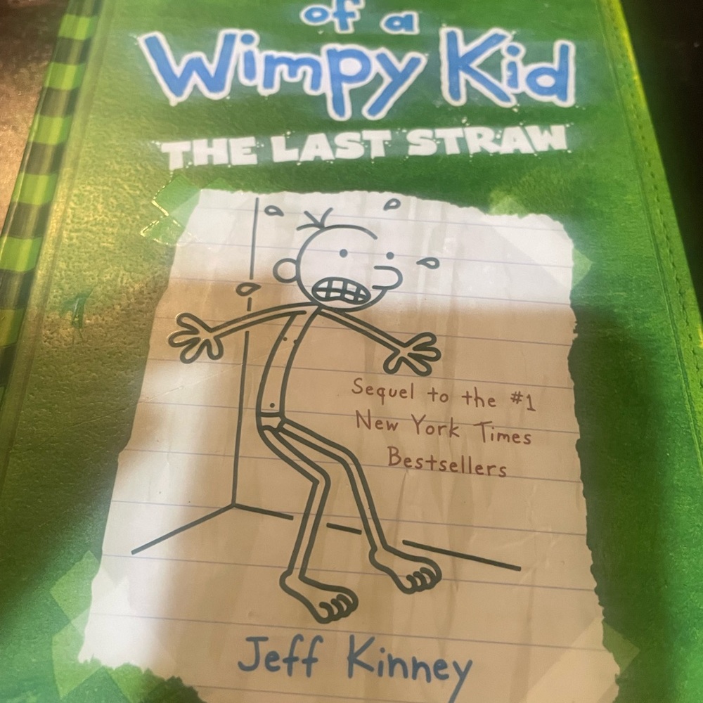 Diary of a Wimpy Kid: The Last Straw - Green Cover
